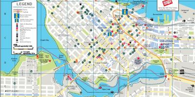 Mapa de ruas de vancouver bc