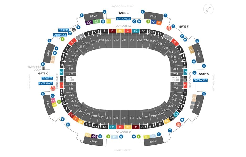 bc place de estar mapa com linhas