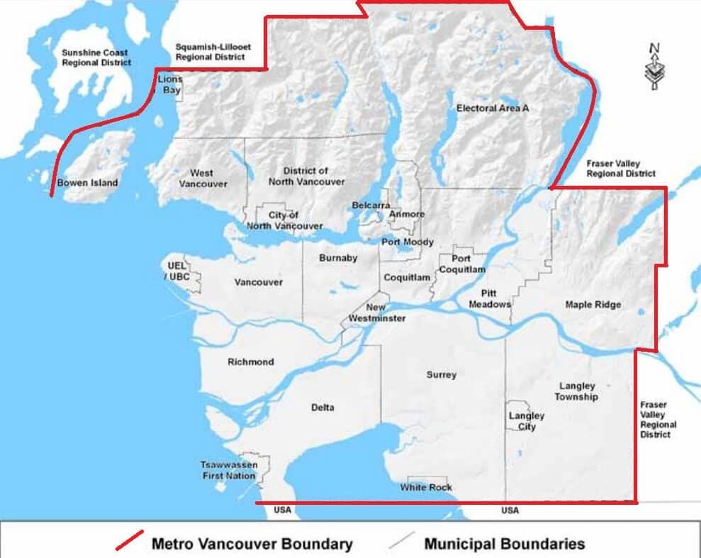 mapa do metrô de vancouver