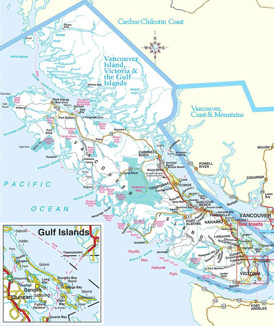 vancouver parques mapa