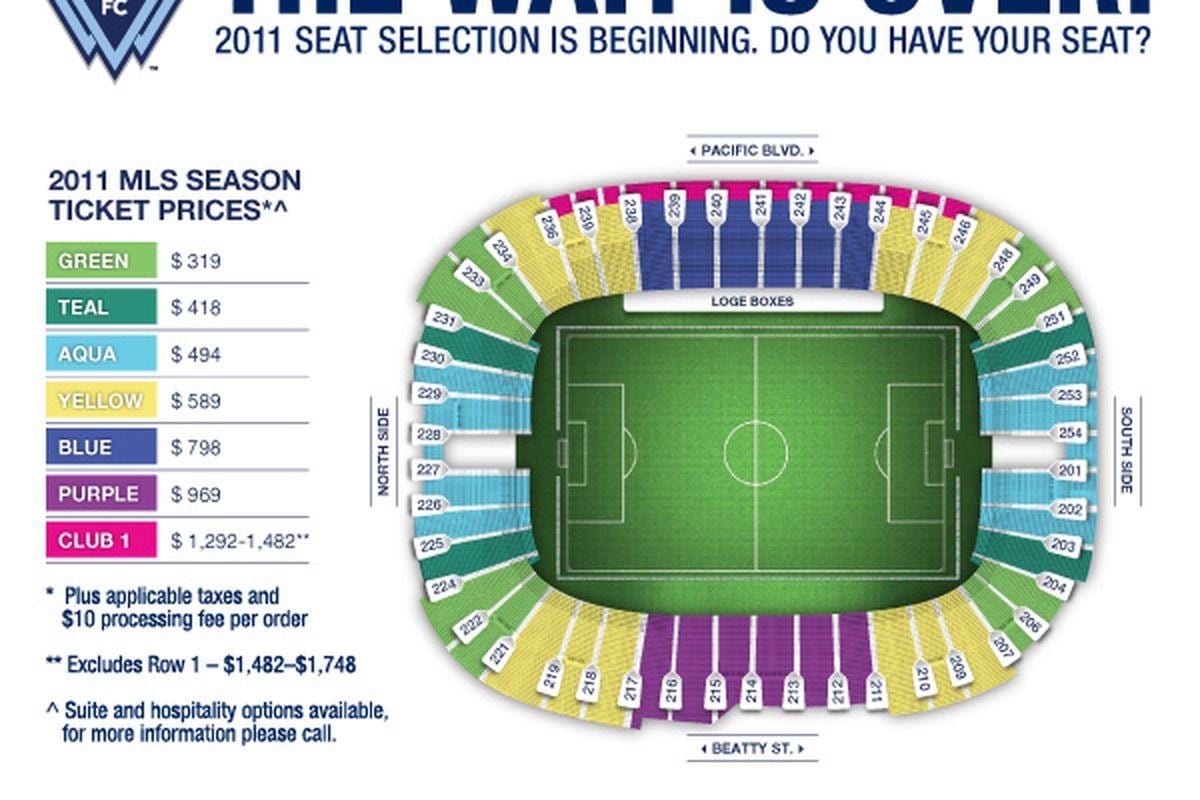 o estádio bc place de estar mapa
