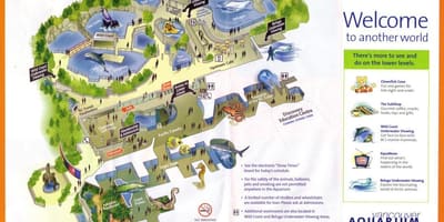 Mapa de vancouver aquarium