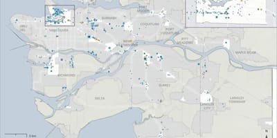 Metro vancouver skytrain mapa